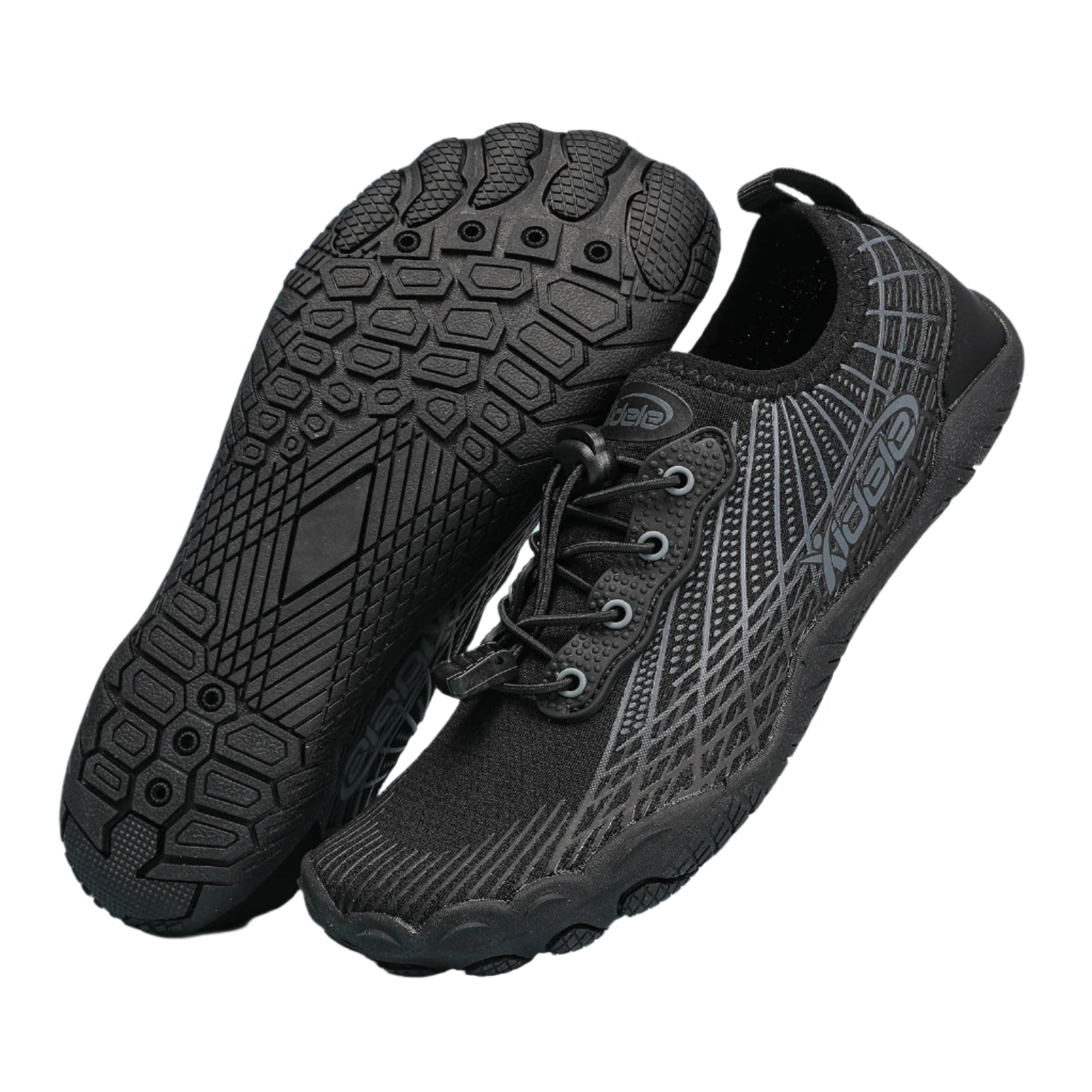 Versatile outdoor swimming and beach yoga shoes with breathable mesh, flexible sole, and quick-drying capabilities, perfect for active lifestyles.









