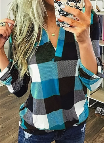 “Dee Plaid Shirt for Women – stylish women’s plaid shirt with a classic fit, ideal for casual outfits and layering – Hot Deal Warehouse fashion”








