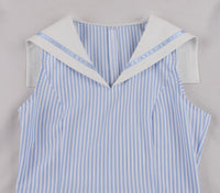 Sailor Bow-Tie Strap Dress Hot Deal Warehouse
