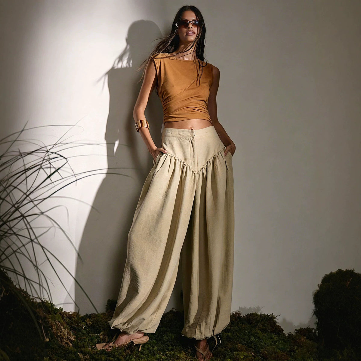 two-piece wide leg outfit women Australia