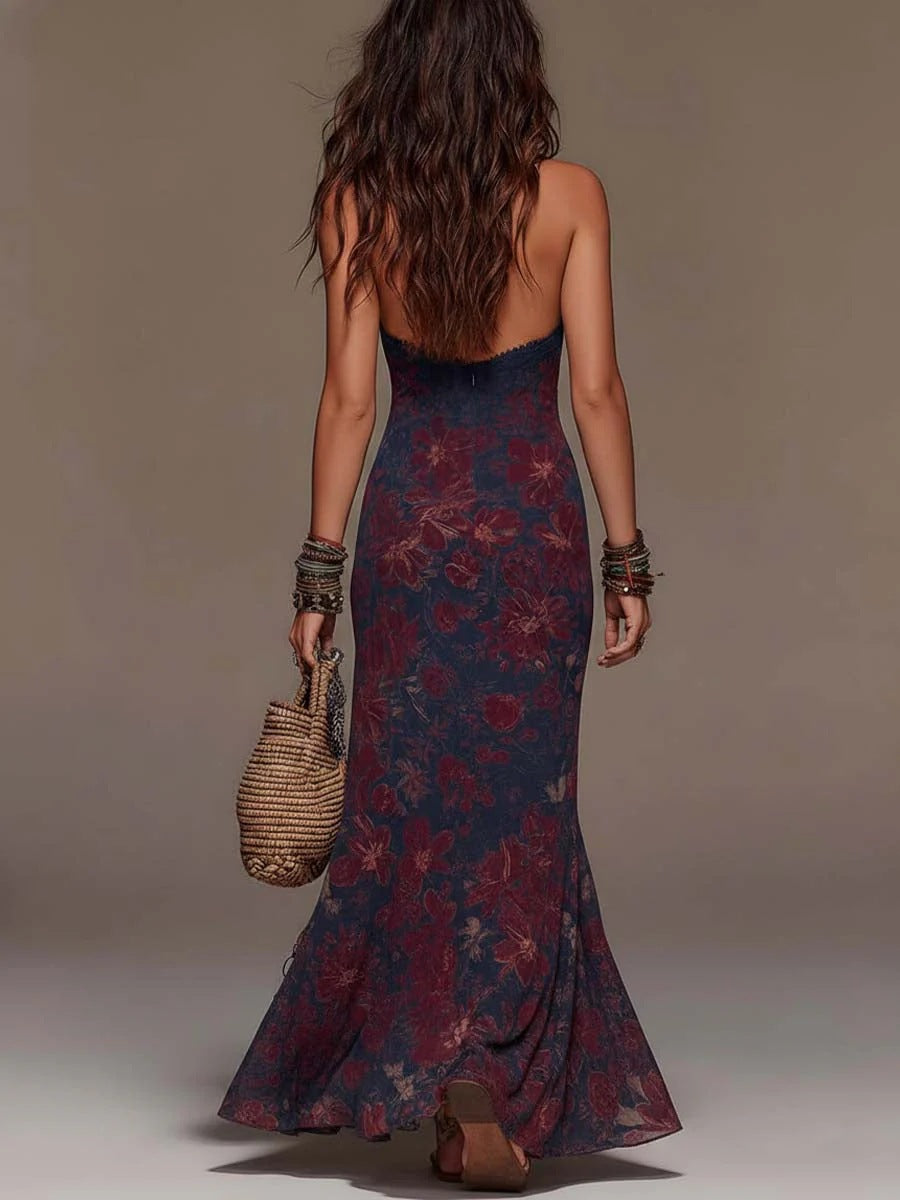 women's halter midi dress online