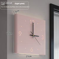 Creative Wall Sticker Angle Clock – Modern 3D DIY Silent Wall Clock for Living Room or Office


