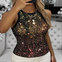 Kristella Sequin Tank Hot Deal Warehouse