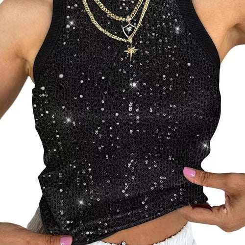 Kristella Sequin Tank Hot Deal Warehouse