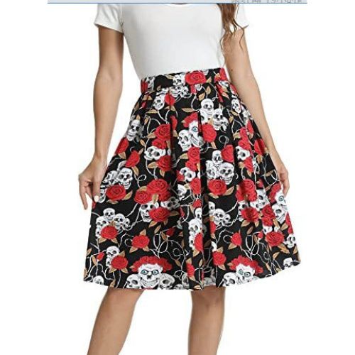 Retro Midi Skirt — Women's Vintage-inspired Midi Skirt Australia Hot Deal Warehouse