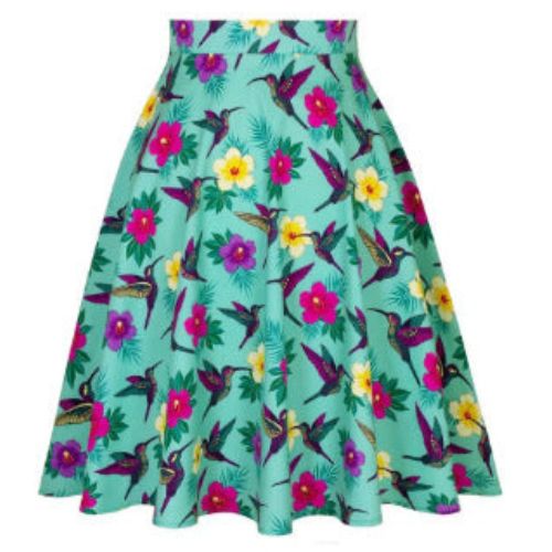Retro Midi Skirt — Women's Vintage-inspired Midi Skirt Australia Hot Deal Warehouse