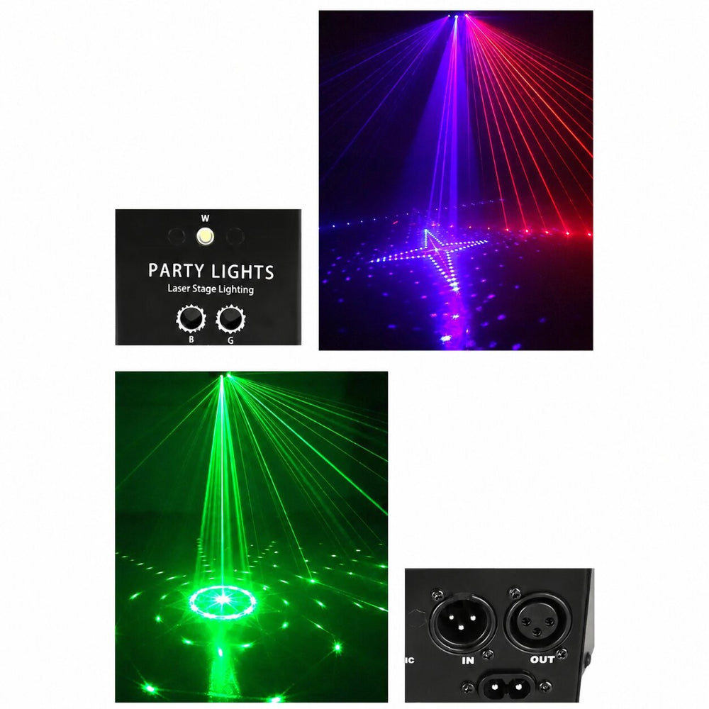 RGB Disco Dj Projector 9-Eye Hot Deal Warehouse