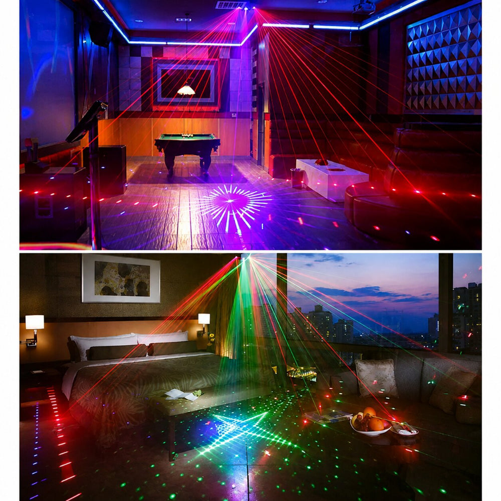 RGB Disco Dj Projector 9-Eye Hot Deal Warehouse