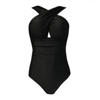 Tequila Shots Cross Halter Swimsuit Hot Deal Warehouse